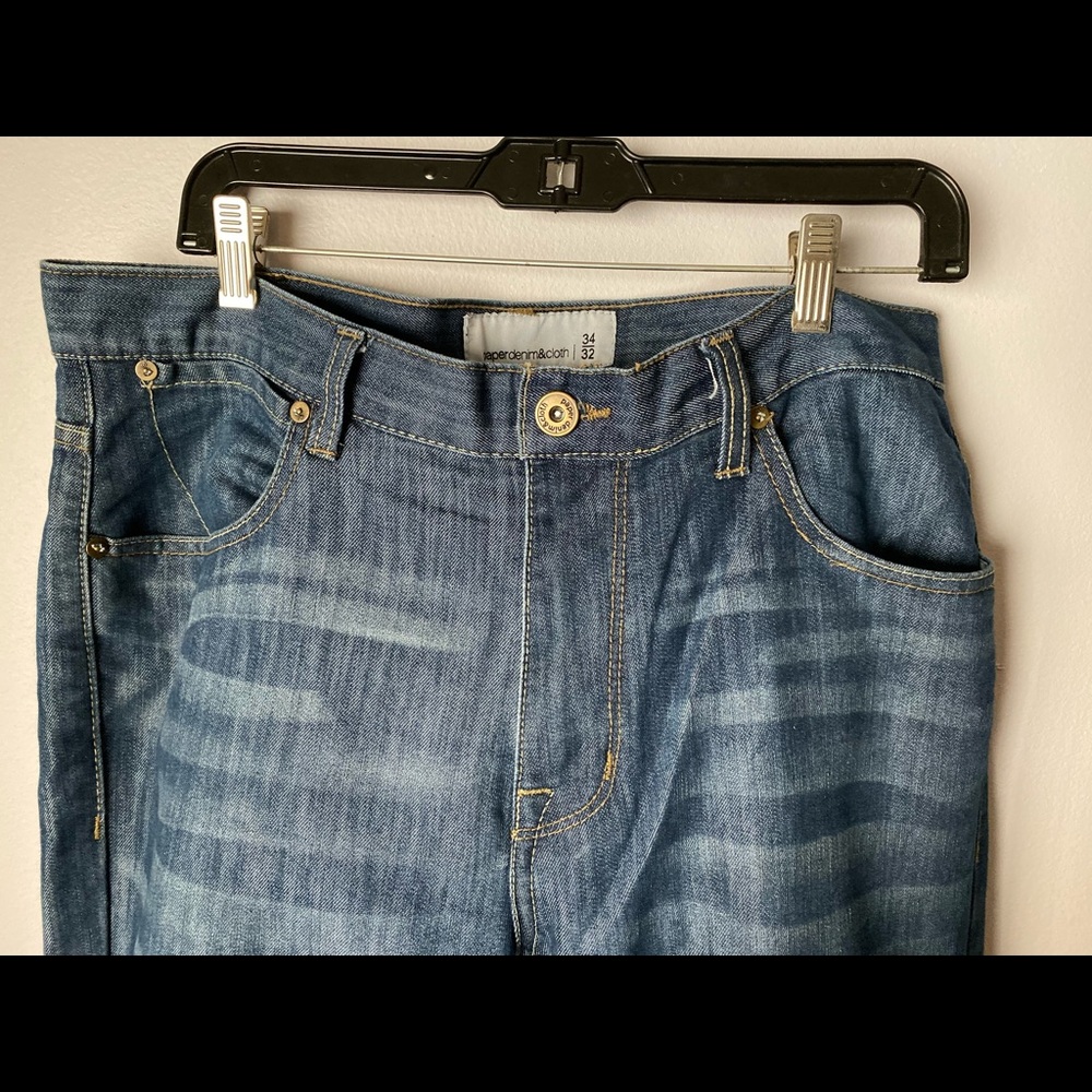 Paper denim & cloth straight leg jeans